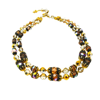 Vintage Signed Vendome Demi-Parure Necklace And Earrings Set