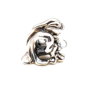TROLLBEADS Rare The Seer Bead Sterling Silver Charm