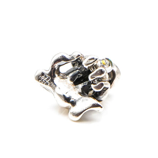 TROLLBEADS Rare The Seer Bead Sterling Silver Charm