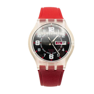 Swatch Jelly In Jelly Ruby Touch Watch SUJK701