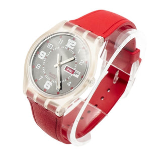 Swatch Jelly In Jelly Ruby Touch Watch SUJK701