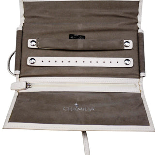 Chamilia Vintage Leather Jewelry Travel Bag
