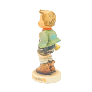 Goebel Hummel Trumpet Boy # 97, TMK-6 Porcelain Figurine from 1981