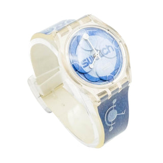 Swatch Puzzle Motion Blue Satellite Watch SUPK101