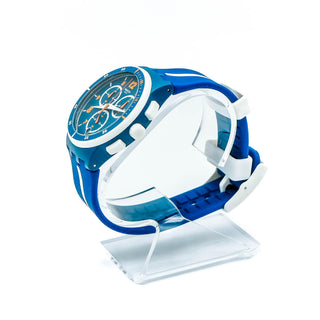 Swatch WHITESPEED Chrono Plastic Watch (SUSN403)
