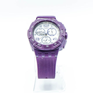 Swatch The Originals Purple Funk SUIV400 Watch
