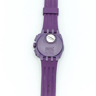 Swatch The Originals Purple Funk SUIV400 Watch