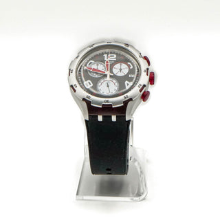 Swatch RED WHEEL Irony XLITE Chrono Watch (YYS4004)
