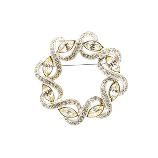 Vintage Sarah Coventry Demi Parure Theatre Brooch & Earrings Set From 1965