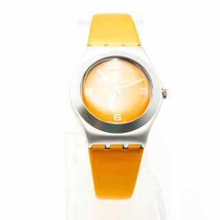Swatch Irony Medium Falling Star Orange Watch YLS1013