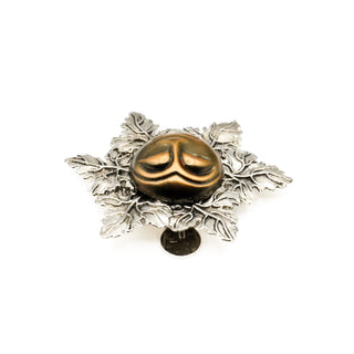 Vintage Sylvia Dahl Happy Man In The Moon Scarf Clip