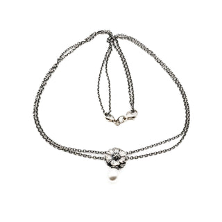 TROLLBEADS Fantasy Freshwater Pearl And Rare Rose Pendant Necklace 39 Inches