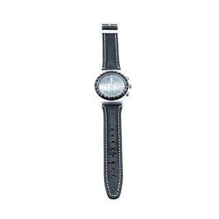 Swatch Irony Chrono High Tail Watch YCS1000 Leather Band