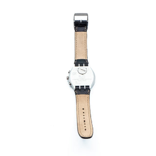 Swatch Irony Chrono High Tail Watch YCS1000 Leather Band