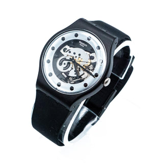 Swatch New Gent Silver Glam X-Mas Special Watch SUOZ147