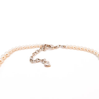 Vintage 15 to 17.5-Inch Carolee Simulated White Pearl Y-Necklace
