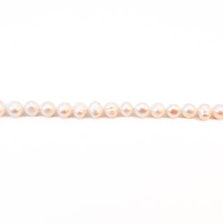 Vintage 26.5-Inch Cultured White 7.5 to 8mm Pearl Necklace With Heart Clasp