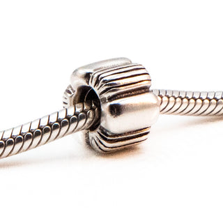 PANDORA Very Rare Wide And Narrow Sterling Silver Charm