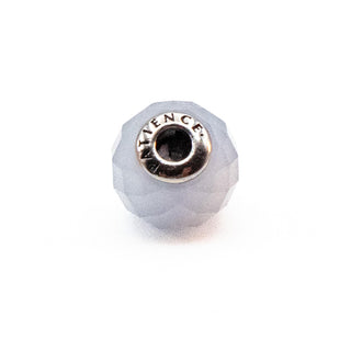 Pandora Retired ESSENCE Patience Charm with Faceted Blue Lace Agate