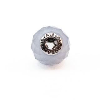 Pandora Retired ESSENCE Patience Charm with Faceted Blue Lace Agate