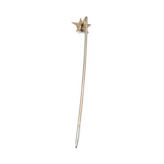 Vintage Gold Plated Diamond Star Stick Pin