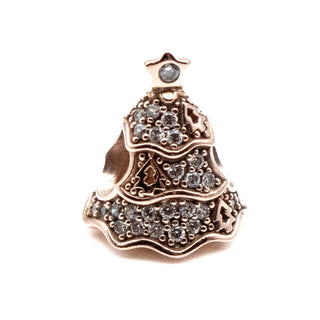 PANDORA Rose Rare Retired Twinkling Christmas Tree Charm