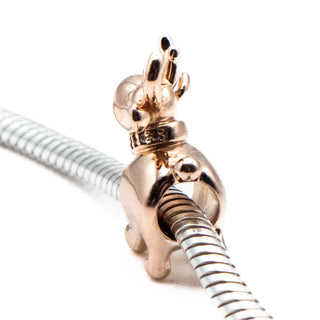 PANDORA Rose Retired Happy Reindeer Christmas Charm