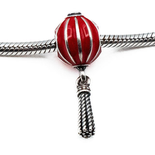 PANDORA Retired Chinese Lantern National Bead Sterling Silver Charm