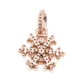PANDORA ROSE™ Retired Sparkling Snowflake Pendant