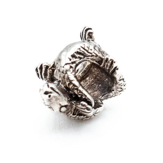 Alligator Sterling Silver Animal Charm Bead