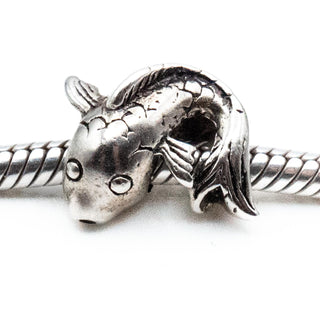 REFLECTIONS Koi Fish Sterling Silver Charm Bead