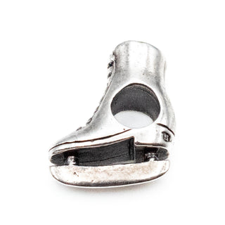 Reflections Ice Skate Bead Sterling Silver Charm