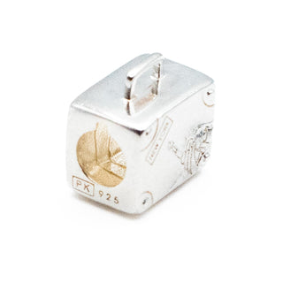 Truth Jewellery New York Suitcase Sterling Silver Charm