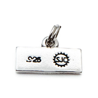 Boss Sign Sterling Silver Charm