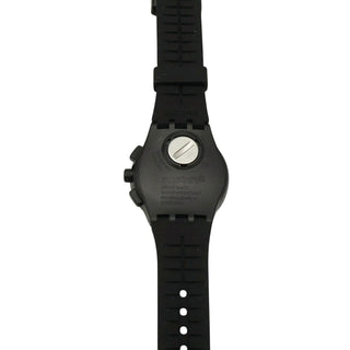 Swatch Arancia Infocata Irony Chrono Black, Orange And Silver Watch YCS4029