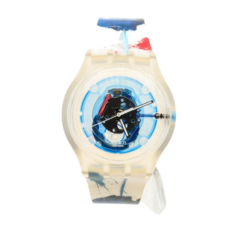 Swatch Jelly In Jelly Swatch Blue (Blue Man Group) Watch SUJK104C