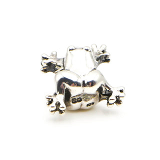Sterling Silver Two Frogs Charm Marked 925 BG
