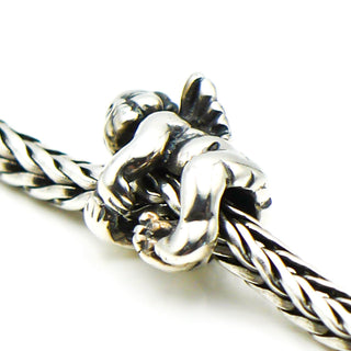 TROLLBEADS Cherub Bead Sterling Silver Charm TAGBE-30089