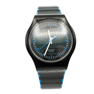 Swatch Jelly In Jelly 80's Stripes Watch SUJB102
