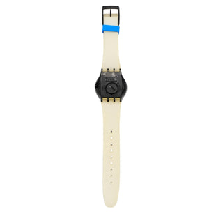 Swatch Jelly In Jelly 80's Stripes Watch SUJB102