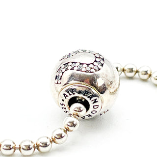 Pandora ESSENCE Leo Zodiac Sterling Silver Charm With Clear Zirconia
