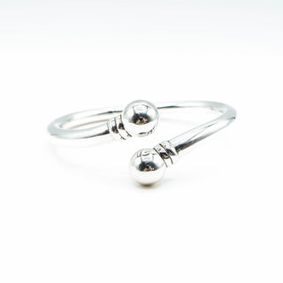 Sterling Silver Bangle Bracelet Size 7.5 Inches