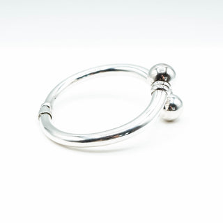 Sterling Silver Bangle Bracelet Size 7.5 Inches