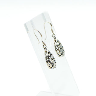 Sterling Silver Filigree Dangle Earrings