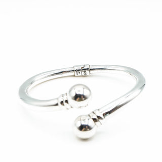 Sterling Silver Bangle Bracelet Size 7.5 Inches