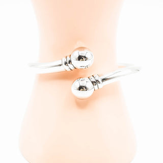 Sterling Silver Bangle Bracelet Size 7.5 Inches