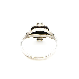 Vintage JOSEPH ESPOSITO Turquoise Sterling Silver Ring Size 7