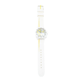Authentic 2010 Swatch The Originals Street Map Yellow Chrono Watch (SUIW410)