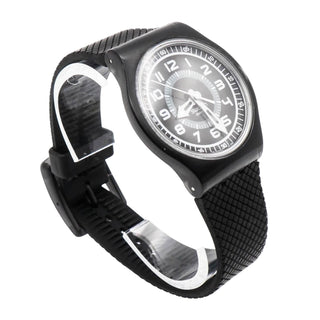 Swatch Jelly In Jelly Black Injection Watch SUMM100