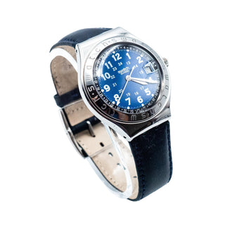 Swatch 1994 Irony Big Happy Joe Blue Watch YGS400